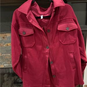 Women's Red Jacket Zeanna Size Large